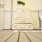 Painted-white-vintage-suitcases