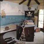 pirateship theme bedroom decorating ideas-pirate bedroom ideas-nautical beach tropical island style
