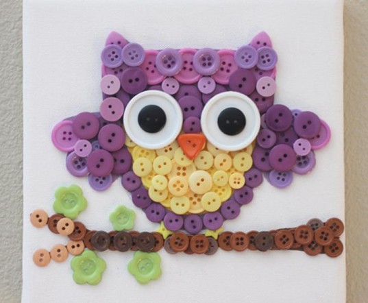 Button-Owl-Art-537x442