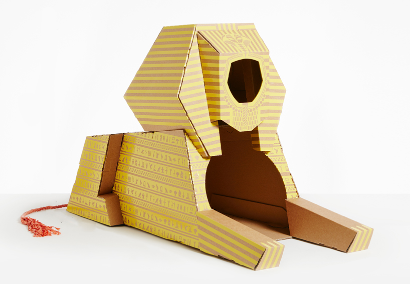 flatpack-cardboard-cat-houses-architectural-landmarks-designboom-05