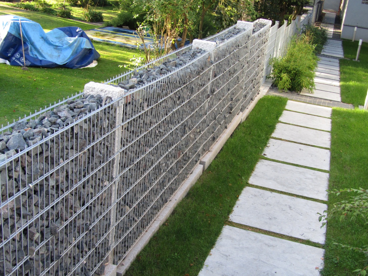 cloture-avec-gabion-et-pierre