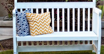 DIY έπιπλα με την παιδική κούνια DIY με παιδική κούνια