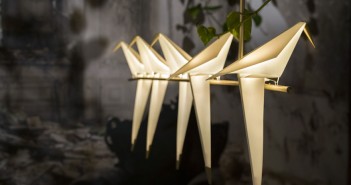 Τα Origami φωτιστικά που ισορροπούν σαν πουλιά!