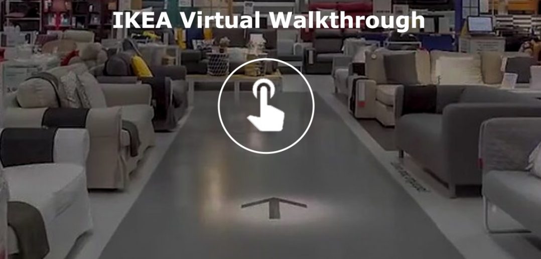 IKEA Virtual Walkthrough και τώρα μπορείς να επισκεφθεις το αγαπημένο