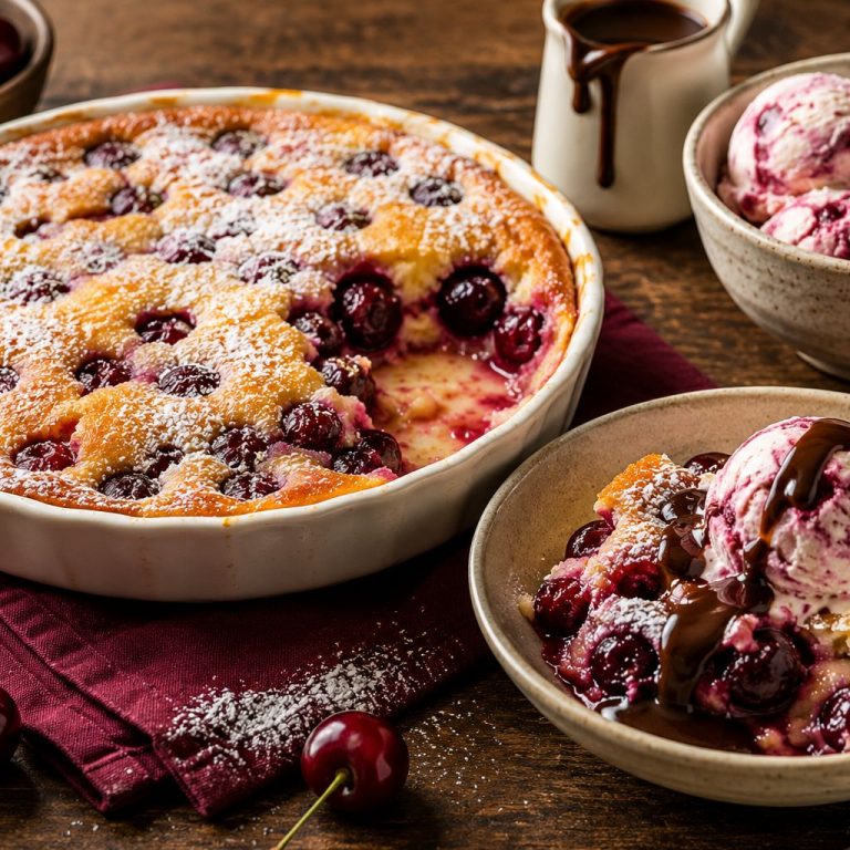 cherry clafoutis
