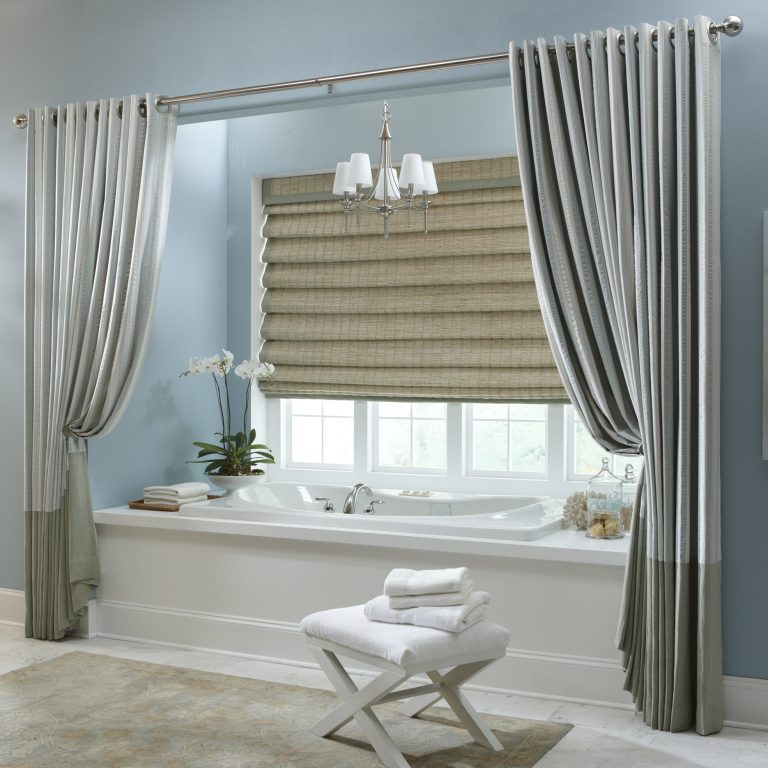 elegant-double-shower-curtains