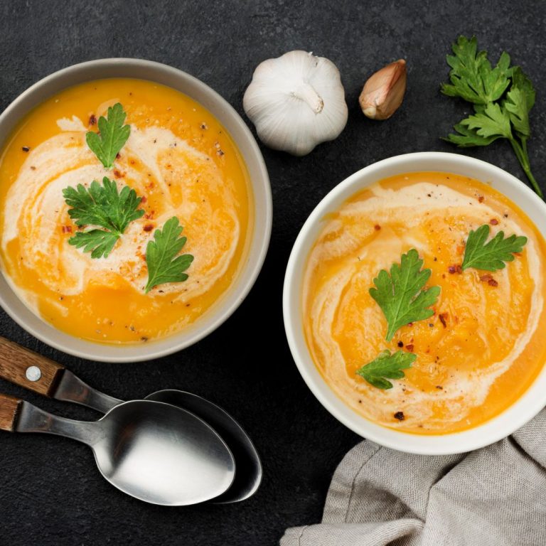 top-view-delicious-autumn-soup-composition