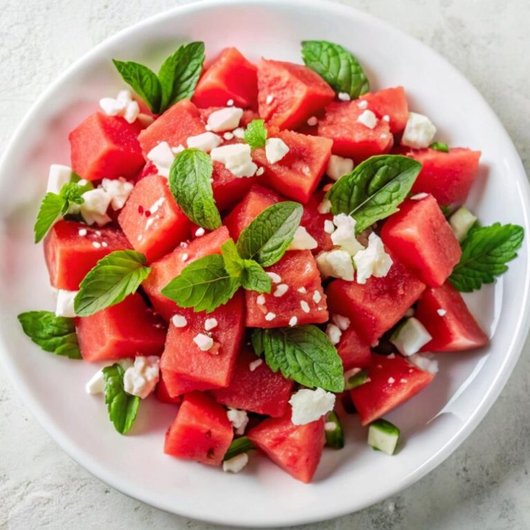 white-plate-with-refreshing-watermelon-feta-cheese-salad-topped-with-fresh-mint-leaves_9975-124656
